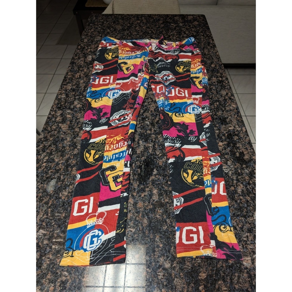 Vintage Rare COOGI Sweater Jeans patchwork Pants Size 14W